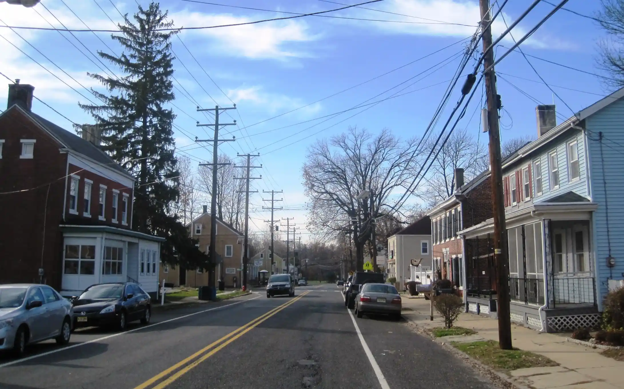 Fieldsboro Borough Hall Area
